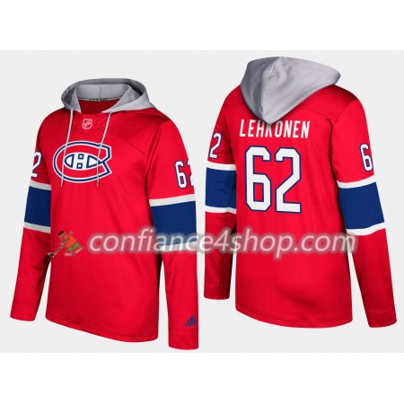 Homme Montreal Canadiens Artturi Lehkonen 62 N001 Chandails à capuchon